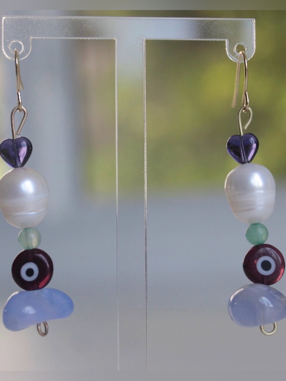 Protection earrings